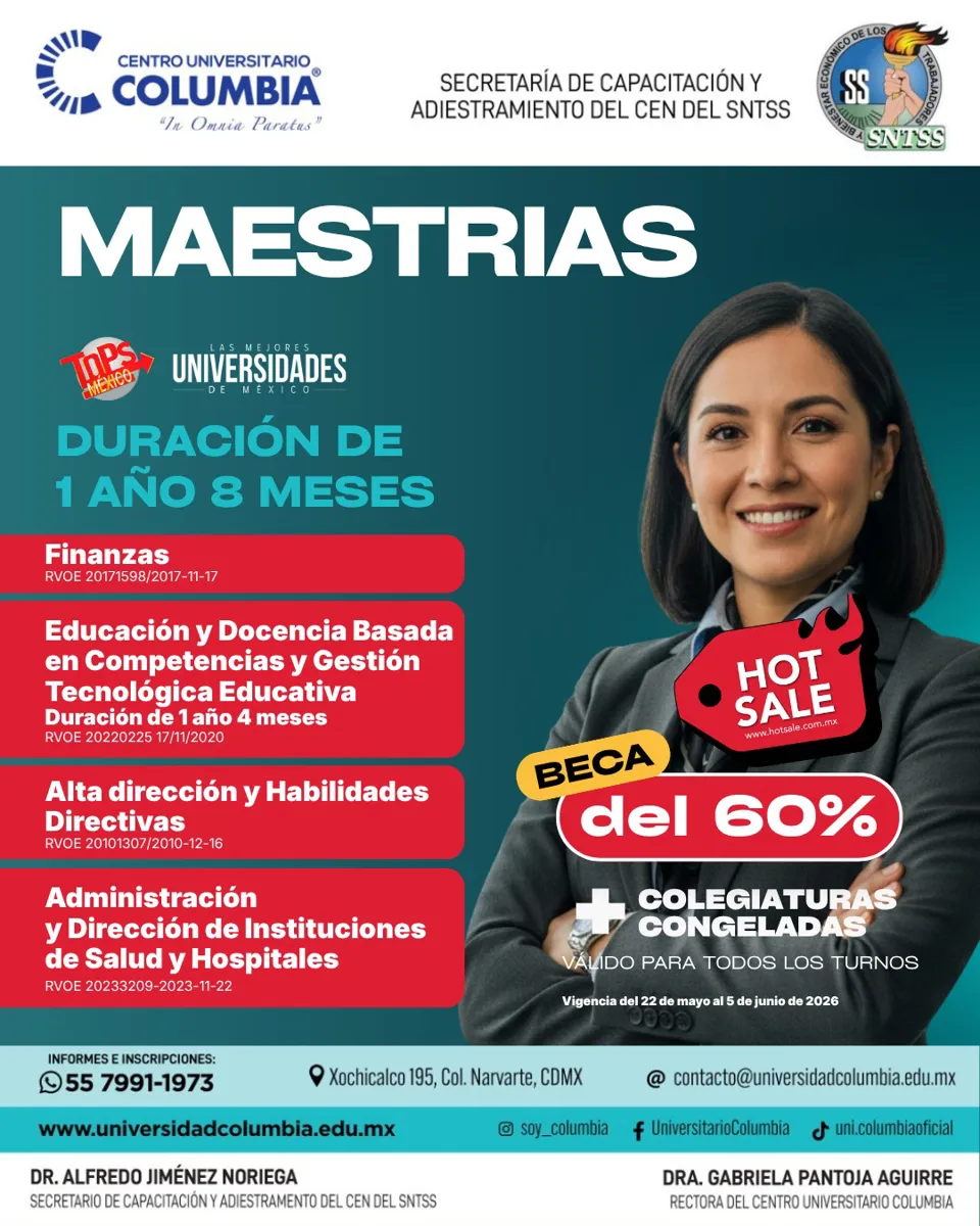 HOT SALE - Centro Universitario Columbia