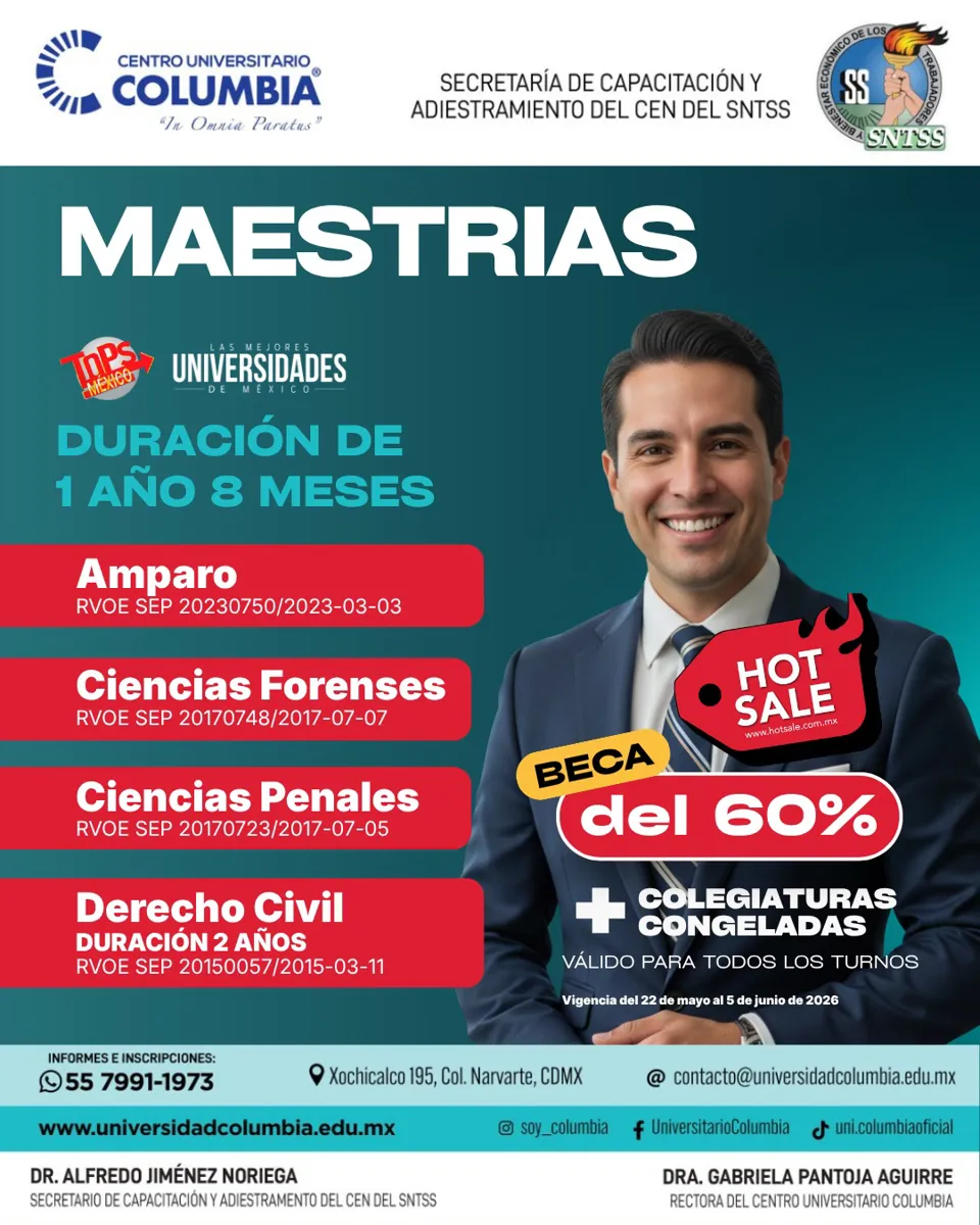 HOT SALE - Centro Universitario Columbia